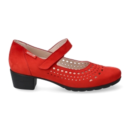 MEPHISTO ILANA PERF<br>BUCKSOFT SCARLET