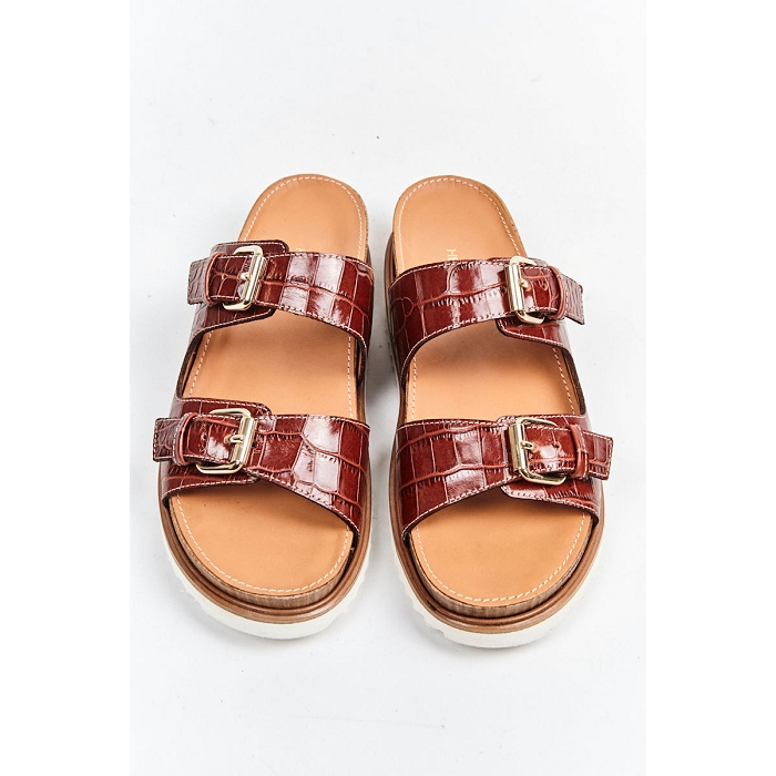 <span>9830</span><br><span>CROCO </span><br><span>Marron</span>9050502_4