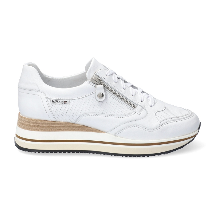Mobils tennis pia white femme Mephisto