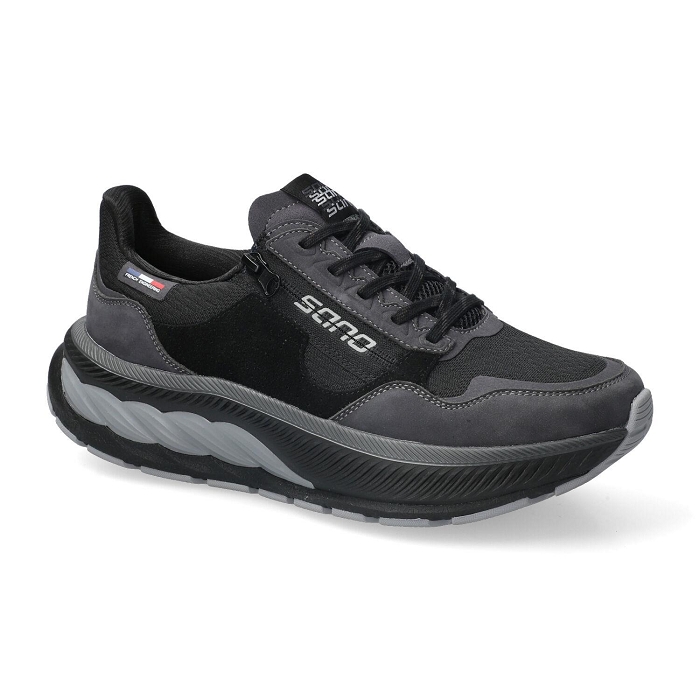 <span>stride</span><br><span>NUBUCK 08/c.suede 00/mesh 08</span><br><span>STEEL BLACK</span>9306505_2