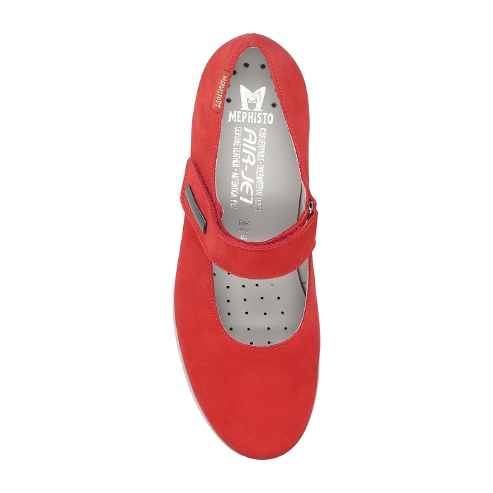 <span>nyna</span><br><span>NUBUCK bucksoft 6941 scarlet </span><br><span>Rouge</span>9612805_3